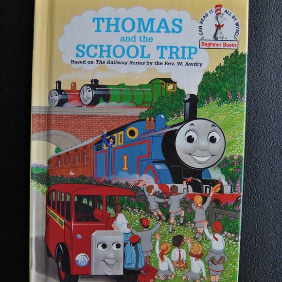 Dr. Seuss Cat in the Hat & Thomas the Train 2 Beginner Book Combo - Picture 5 of 7
